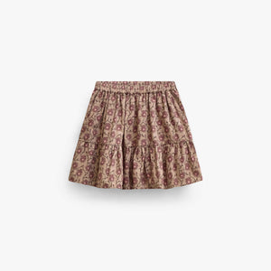 Gebloemde katoenen rok Tween - Rose/Bordeaux | 101430 Nova