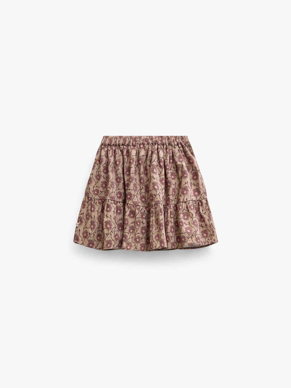 Gebloemde katoenen rok Tween - Rose/Bordeaux | 101430 Nova