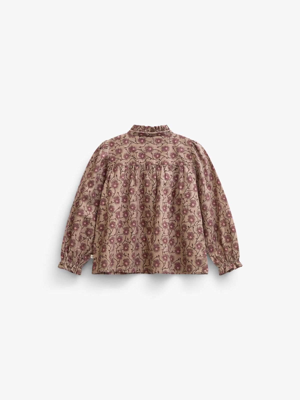 Gebloemde katoenen blouse Tween - Rose/Bordeaux | 101434 Nova