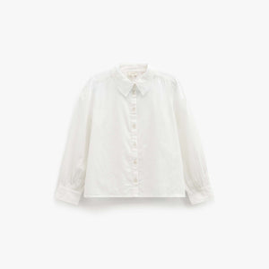 Katoenen blouse met kanten kraag Kids - Offwhite | 101459 Holly