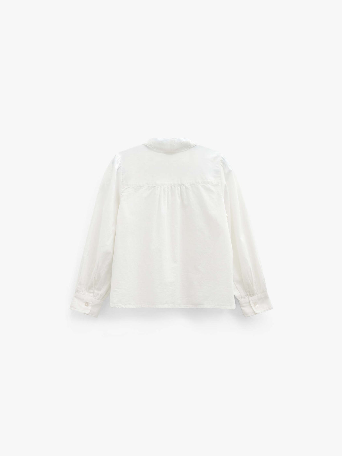 Katoenen blouse met kanten kraag Tween - Offwhite | 101460 Holly