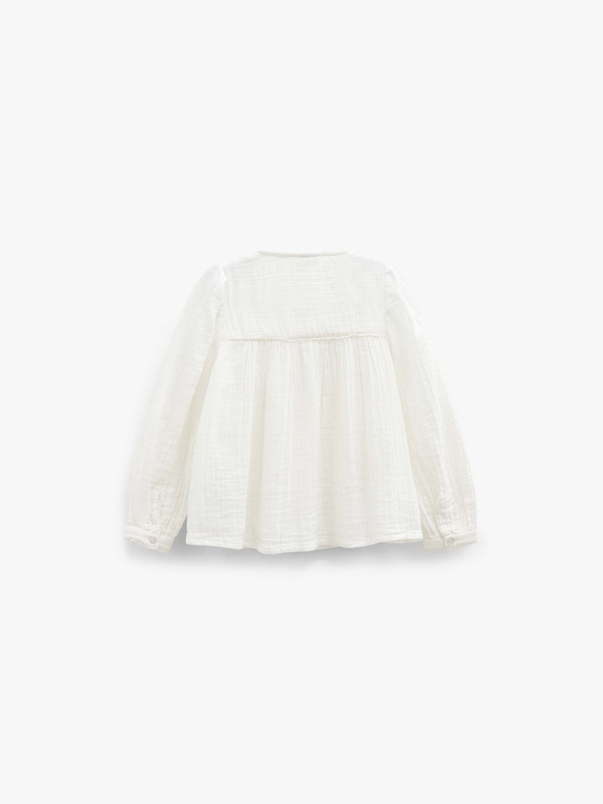 Blouse van double gauze katoen Tween - Offwhite | 101462 Celina