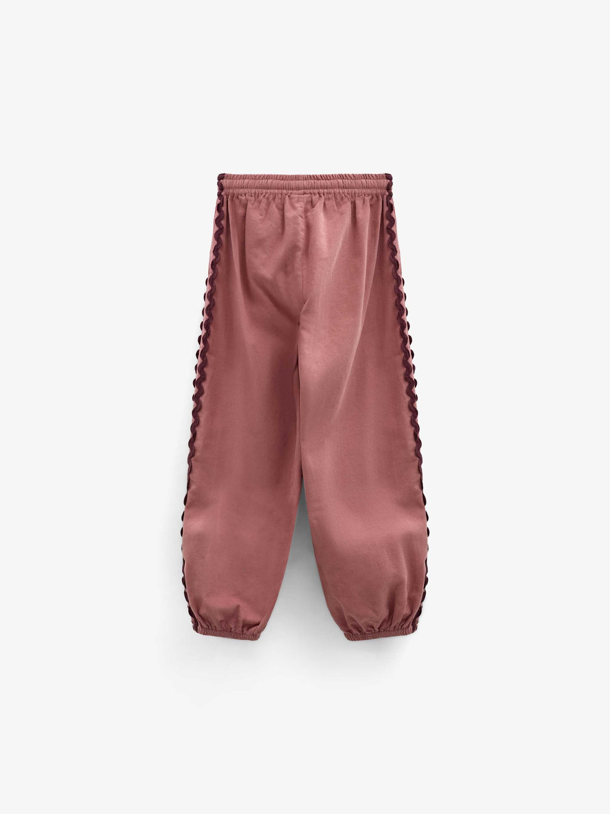 Ric Rac Corduroy Trousers - Kids - Dusty Rose | 101483 Sille