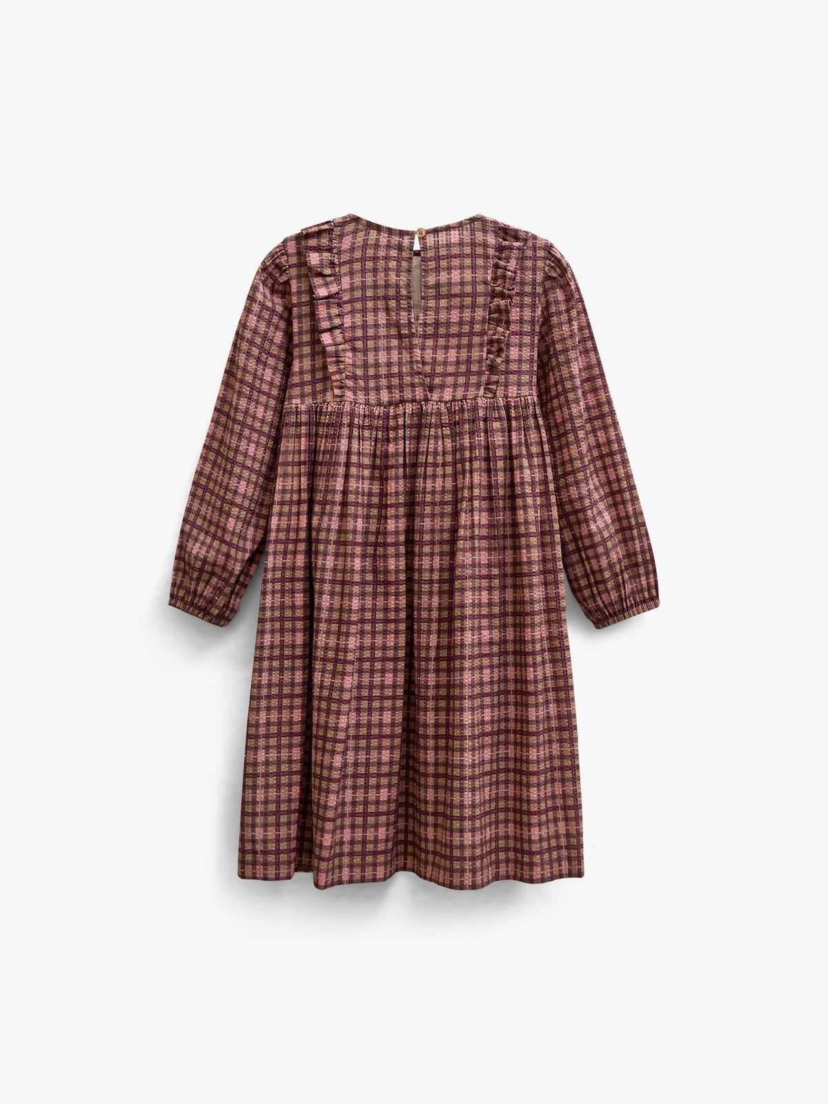 Geruite katoenen jurk Kids - Rose | 101485 Penny