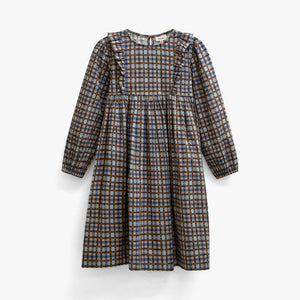 Geruite katoenen jurk Tween - Blue | 101488 Penny