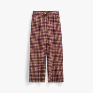 Geruite katoenen broek Kids - Rose | 101489 Penny