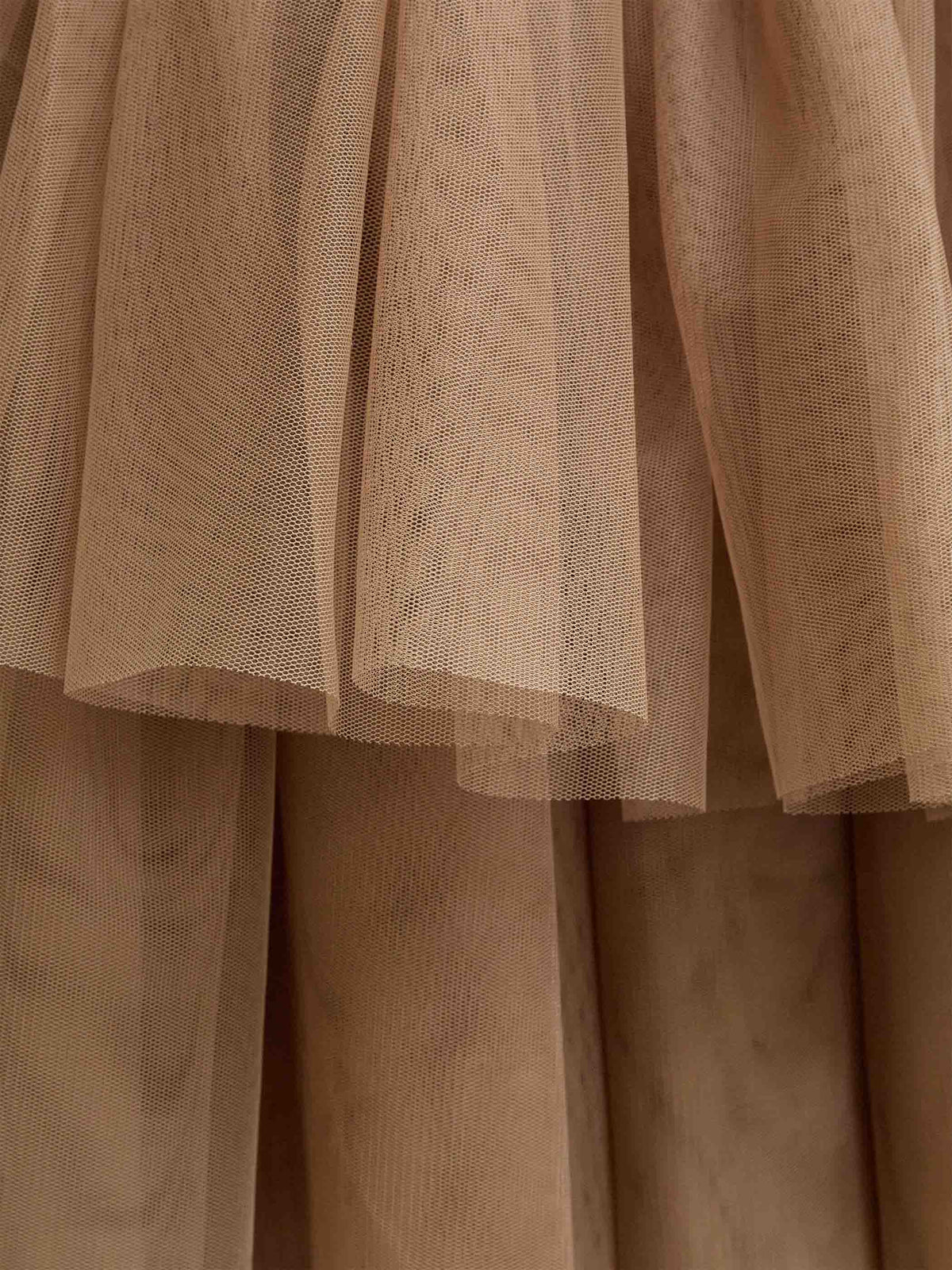 Tulle Skirt - Tween - Light Brown | 101506 Bianca