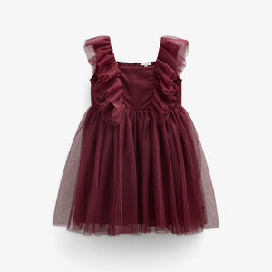 Tule jurk Tween - Bordeaux | 101508 Bianca