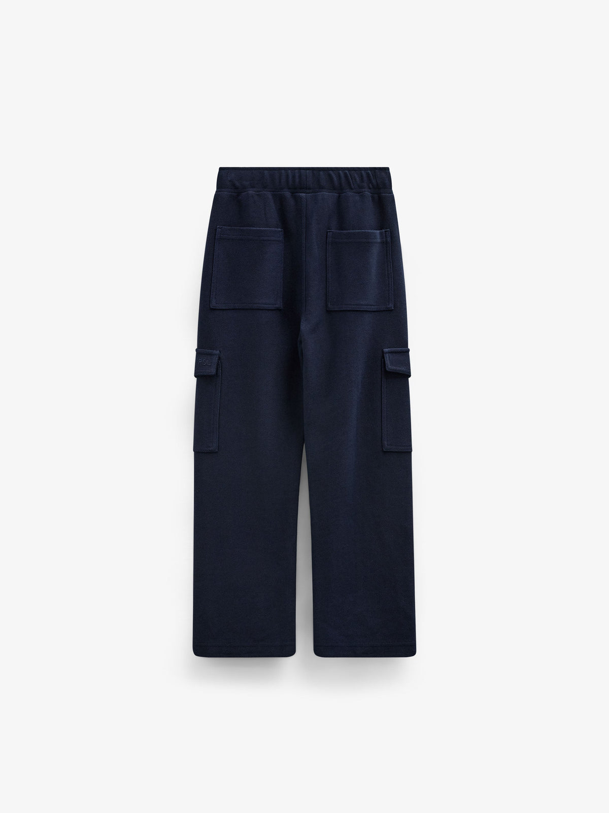 Cargo joggingbroek in gestructureerde sweatstof Tween - Navy | 101511 Wilder