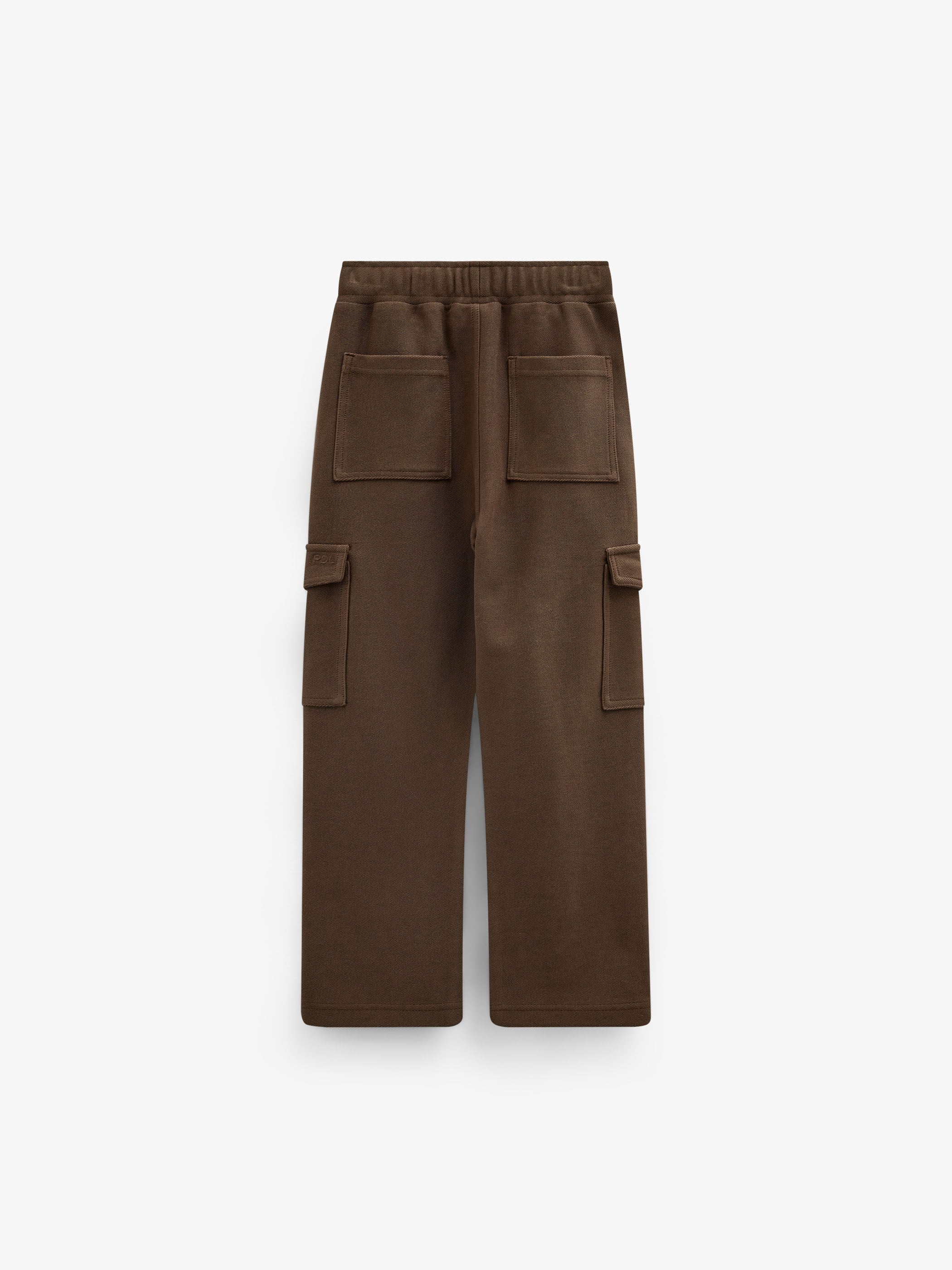 Cargo joggingbroek in gestructureerde sweatstof Tween - Brown | 101512 Wilder