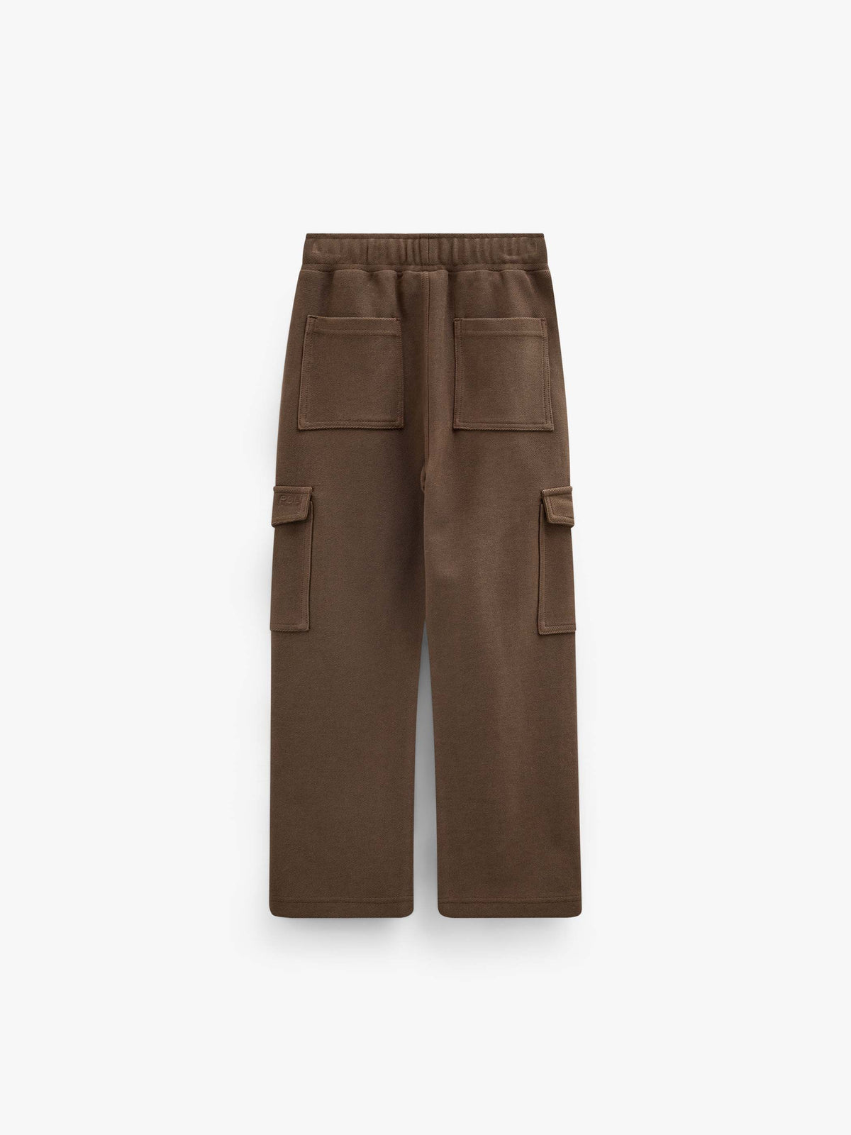 Cargo joggingbroek in gestructureerde sweatstof Tween - Brown | 101512 Wilder