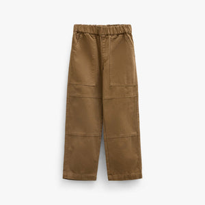 Canvas broek met opgestikte zakken Tween - Light Brown | 101534 Greyson