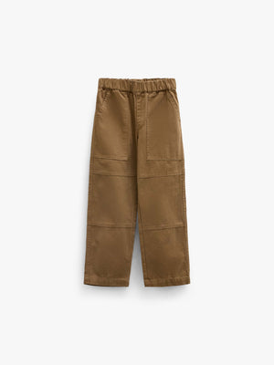 Canvas broek met opgestikte zakken Tween - Light Brown | 101534 Greyson