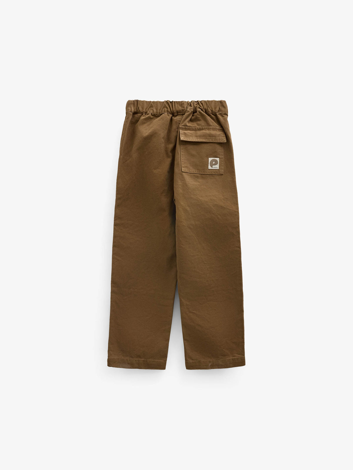 Canvas Patch Pocket Trousers - Kids - Light Brown | 101533 Greyson