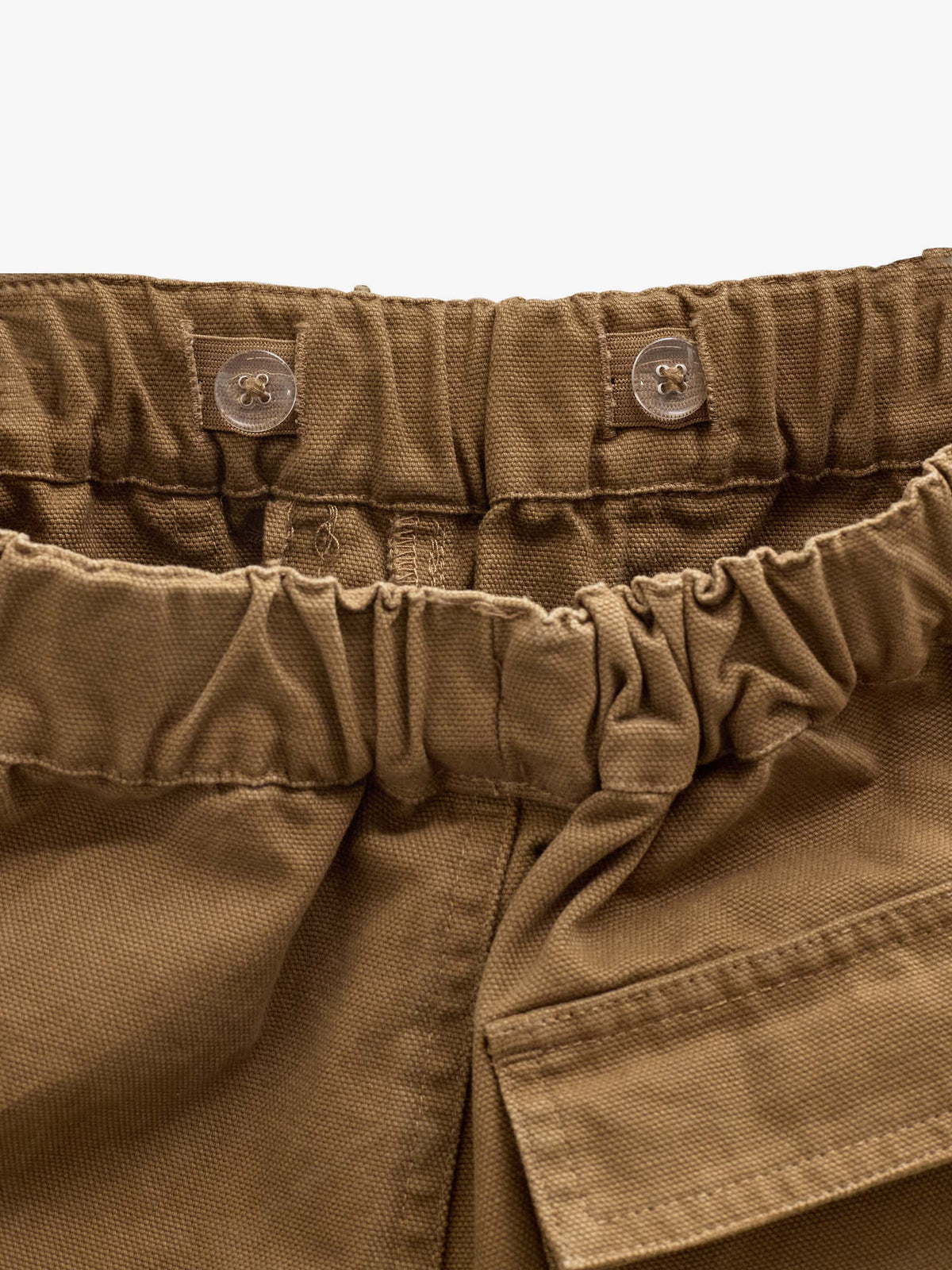 Canvas broek met opgestikte zakken Tween - Light Brown | 101534 Greyson