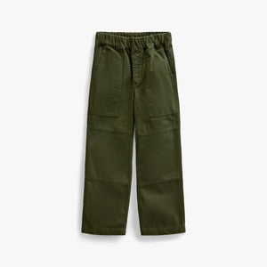 Canvas broek met opgestikte zakken Tween - Moss Green | 101536 Greyson
