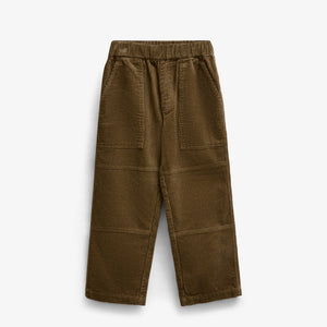 Corduroy broek met opgestikte zakken Tween - Khaki | 101538 Reed
