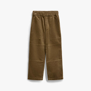 Corduroy broek met opgestikte zakken Tween - Khaki | 101538 Reed