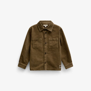 Corduroy overshirt met opgestikte zakken Tween - Khaki | 101540 Reed