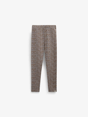 Jersey legging met print Tween - Blue/Brown | 101550 Heidi