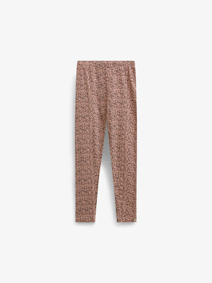 Jersey legging met print Tween - Rose/Bordeaux | 101552 Heidi