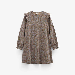 Jersey jurk met print Tween - Blue/Brown | 101554 Heidi