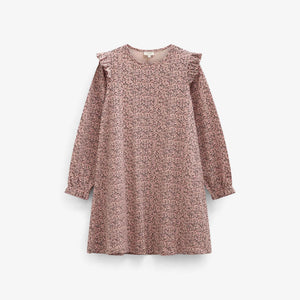 Jersey jurk met print Tween - Rose/Bordeaux | 101556 Heidi