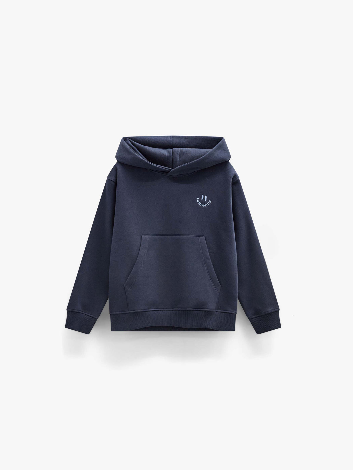 Hoodie met smileyborduursel Kids - Navy | 101579 Andrew