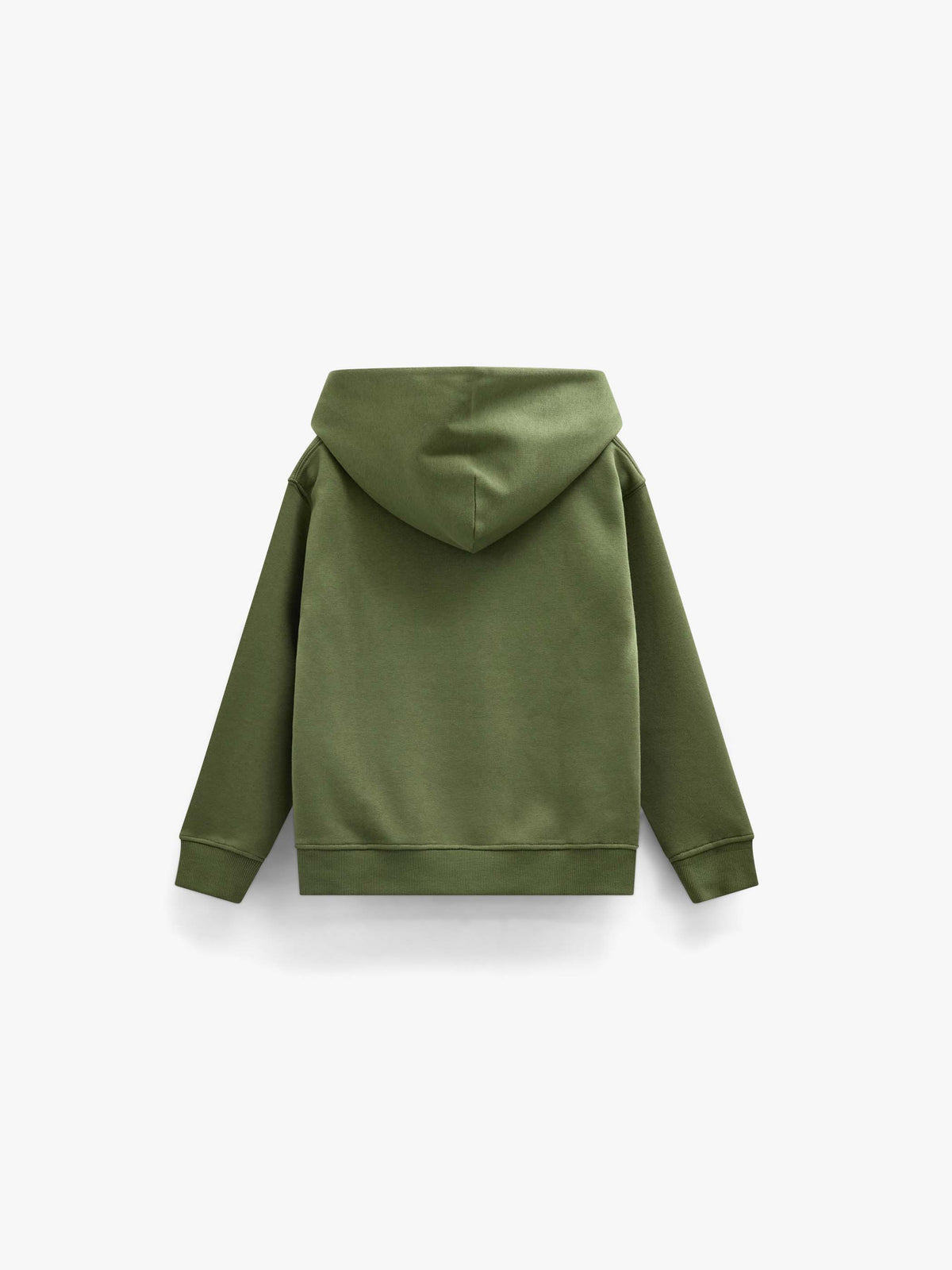 Hoodie met smileyborduursel Tween - Moss Green | 101582 Andrew