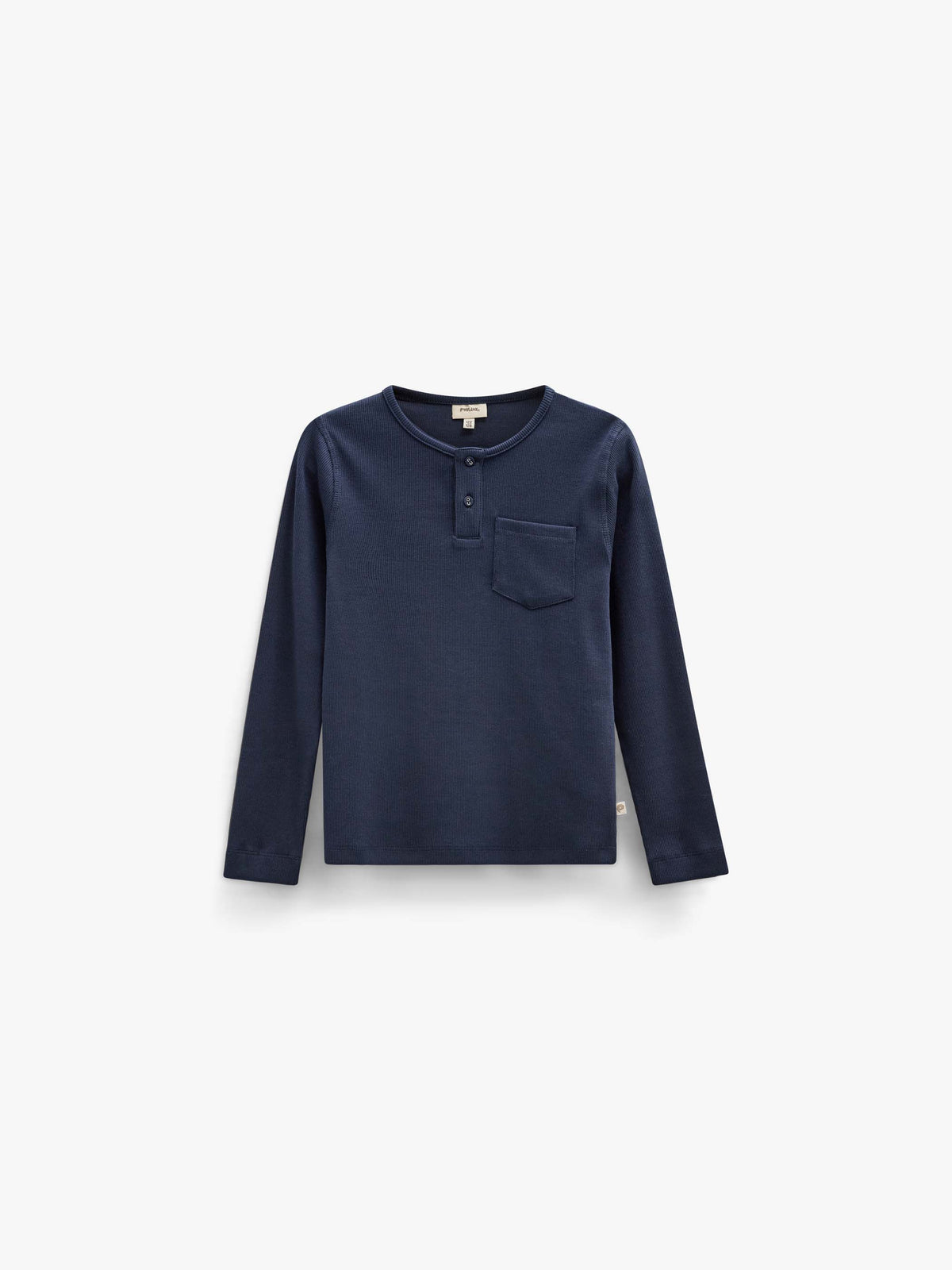 Geribd henley-langarmshirt Tween - Navy | 101592 Conrad