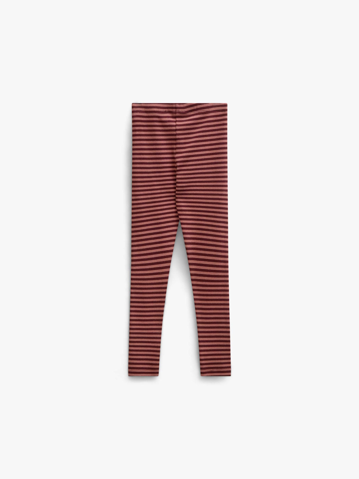 Gestreepte riblegging Kids - Dusty Rose/Bordeaux | 101612 Gloria