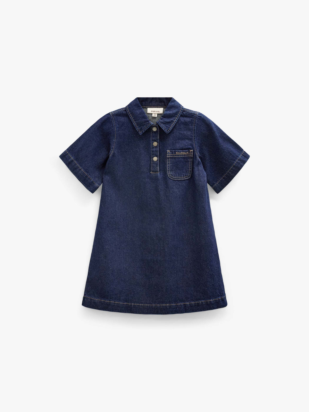Denim jurk Kids - Dark Blue | 101618 Alison
