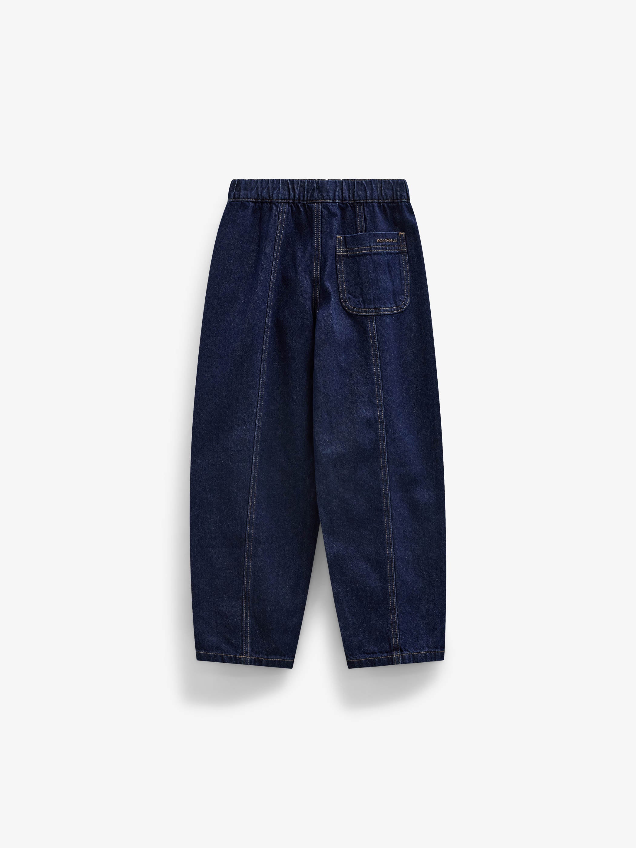 Barrel Jeans - Kids - Dark Blue | 101638 River