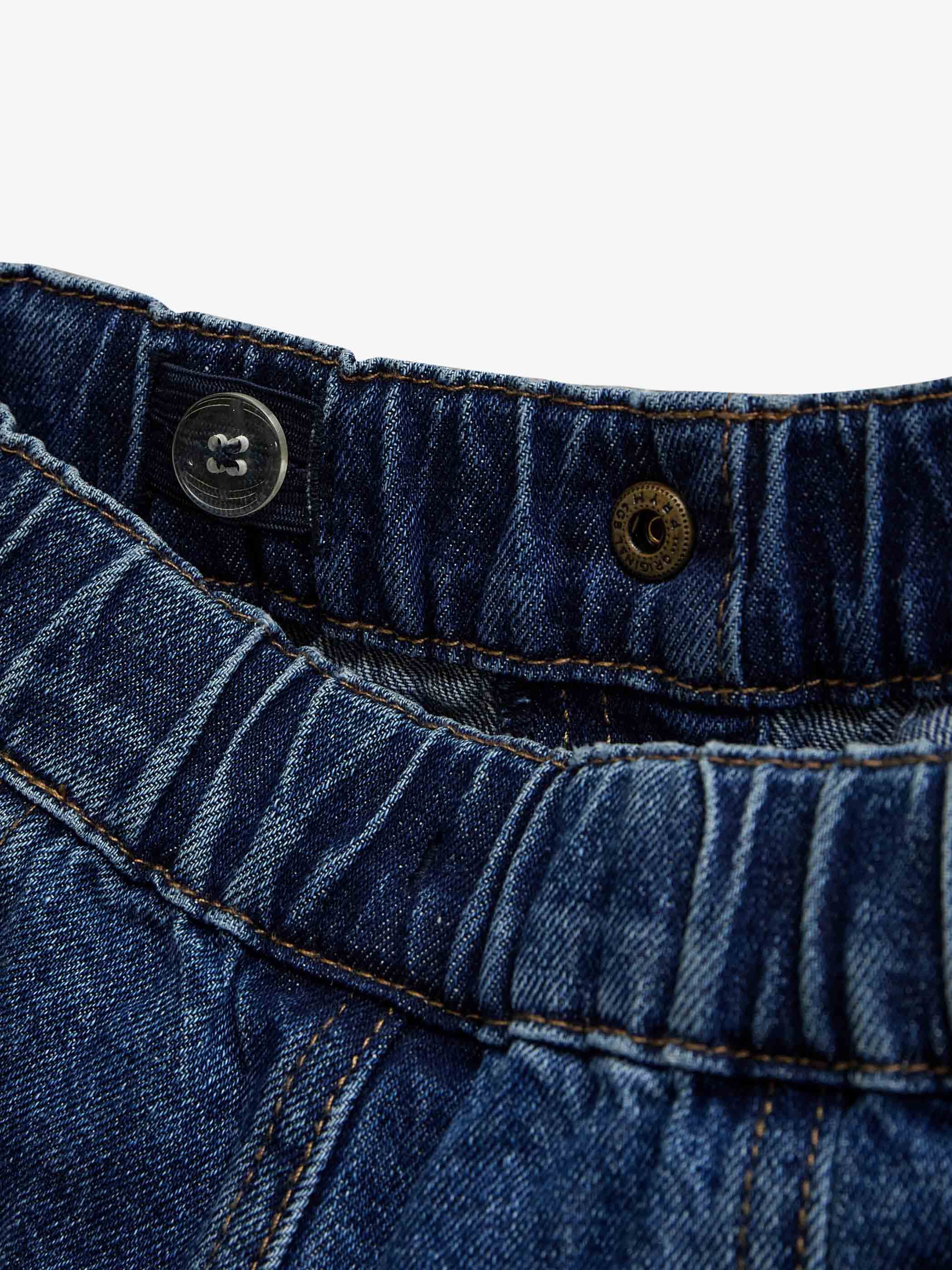 Barrel Jeans - Kids - Blue | 101640 River