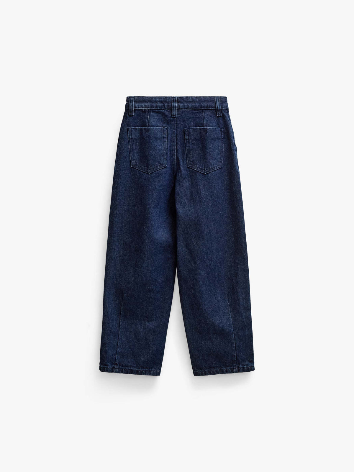 Wide-leg jeans met plooien Tween - Dark Blue | 101648 Sadie