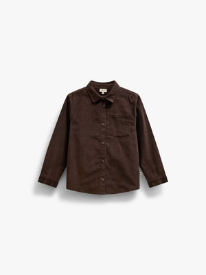Corduroy overshirt Tween - Dark Brown | 101656 Jonny