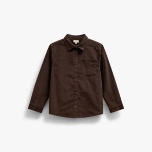 Corduroy overshirt Kids - Dark Brown | 101655 Jonny