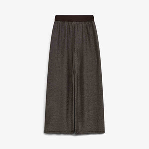 Broek met lurex Tween - Dark Brown | 101668 Helen