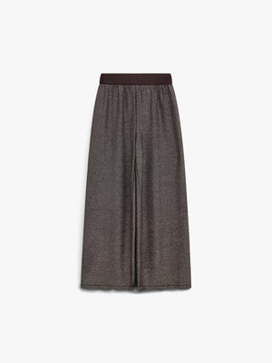 Broek met lurex Tween - Dark Brown | 101668 Helen