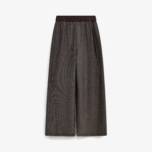 Broek met lurex Tween - Dark Brown | 101668 Helen