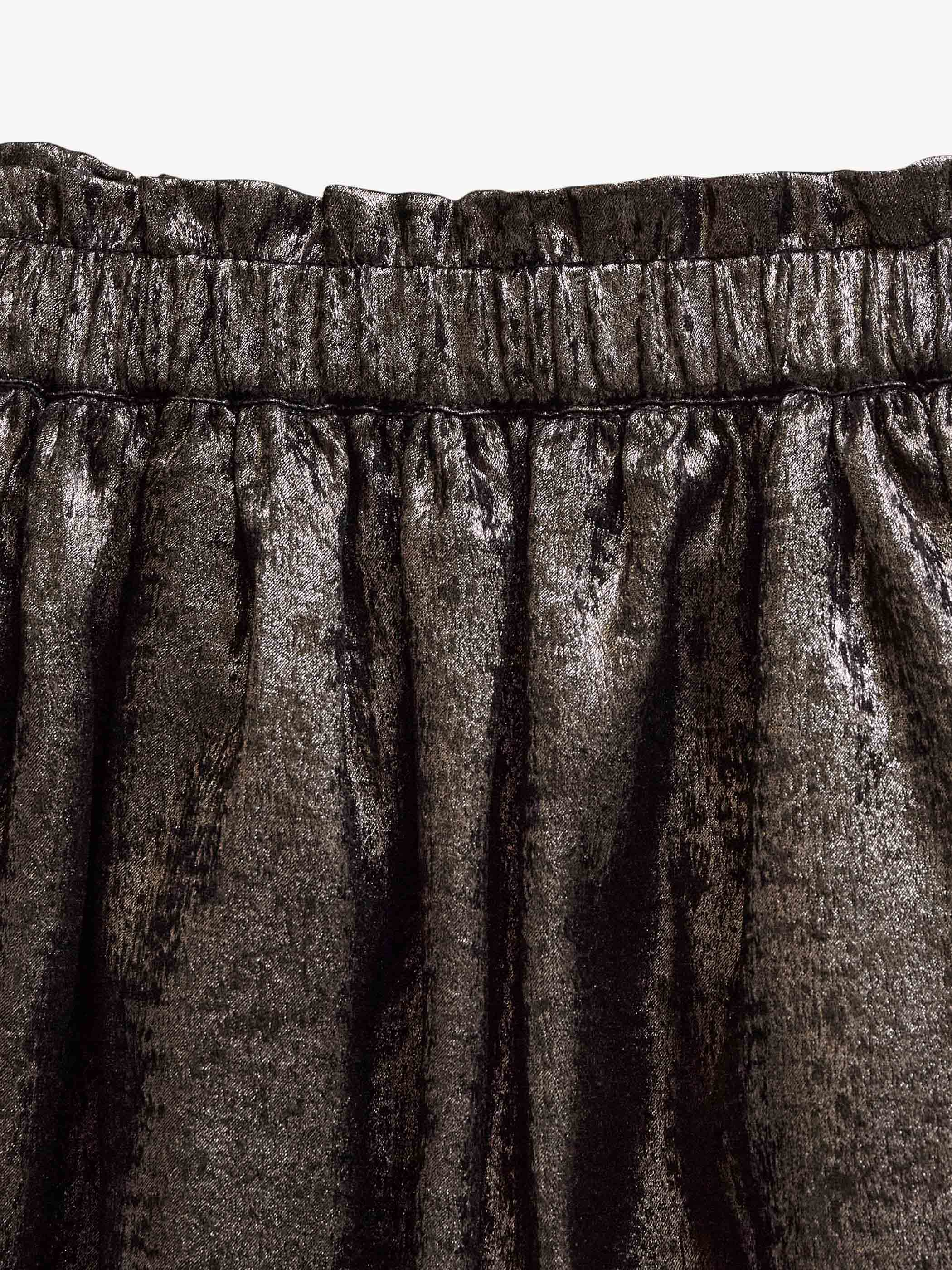 Foil Skirt - Tween - Dark Brown | 101672 Sylvia