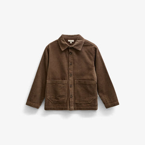 Corduroy overshirt met oversized zakken Tween - Brown | 101682 Greta