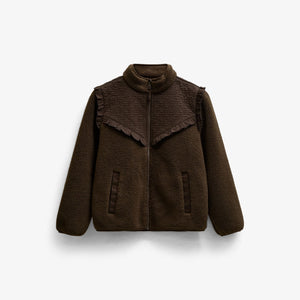 Teddyjas met gewatteerde pas Kids - Dark Brown | 101683 Hailey