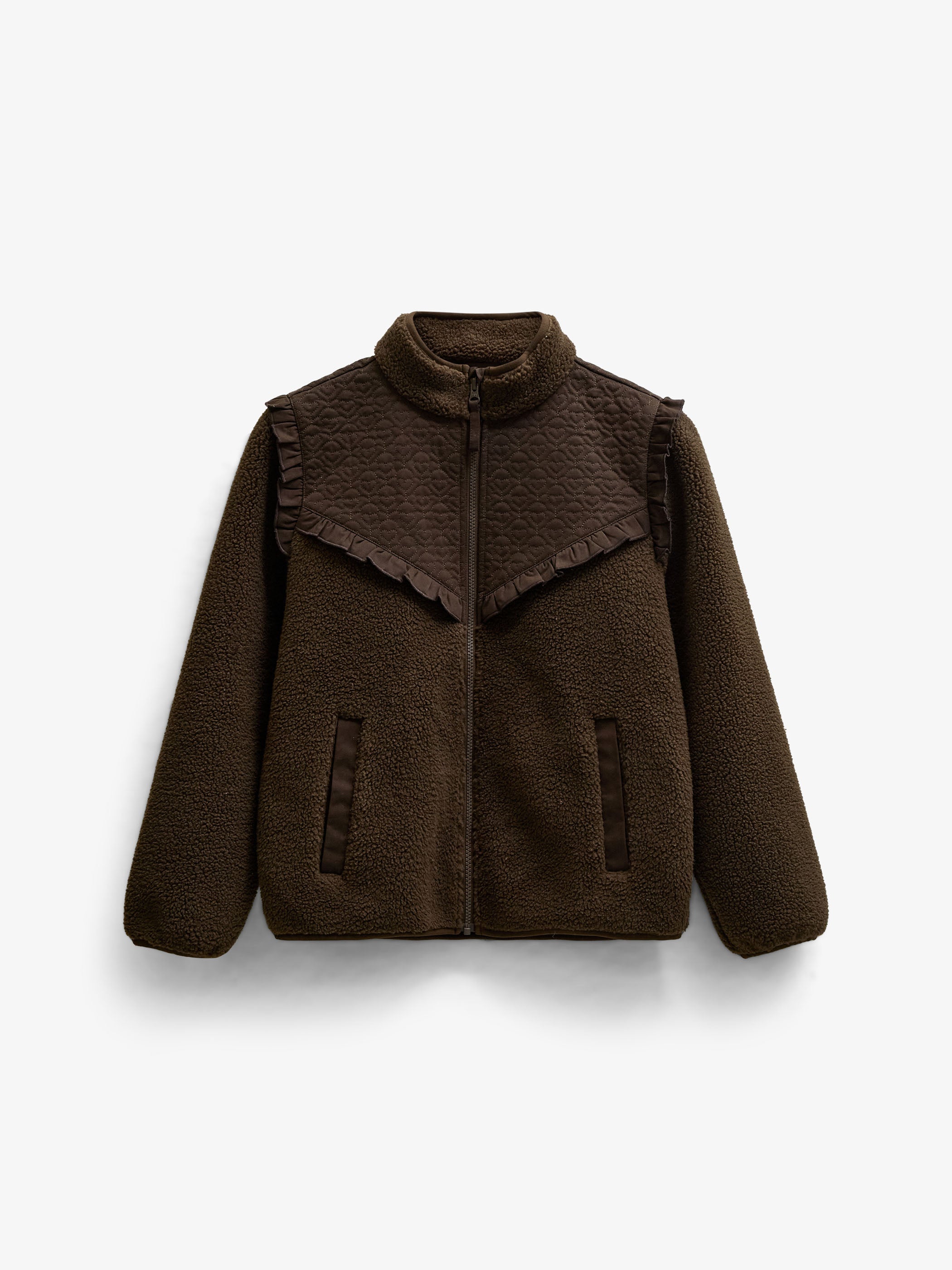 Teddyjas met gewatteerde pas Kids - Dark Brown | 101683 Hailey