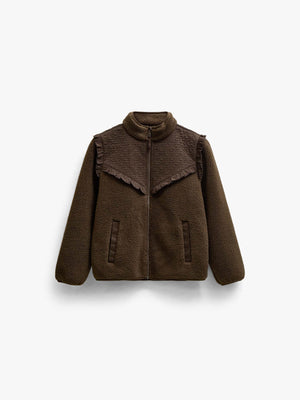 Teddyjas met gewatteerde pas Tween - Dark Brown | 101684 Hailey