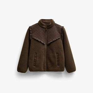 Teddyjas met gewatteerde pas Kids - Dark Brown | 101683 Hailey