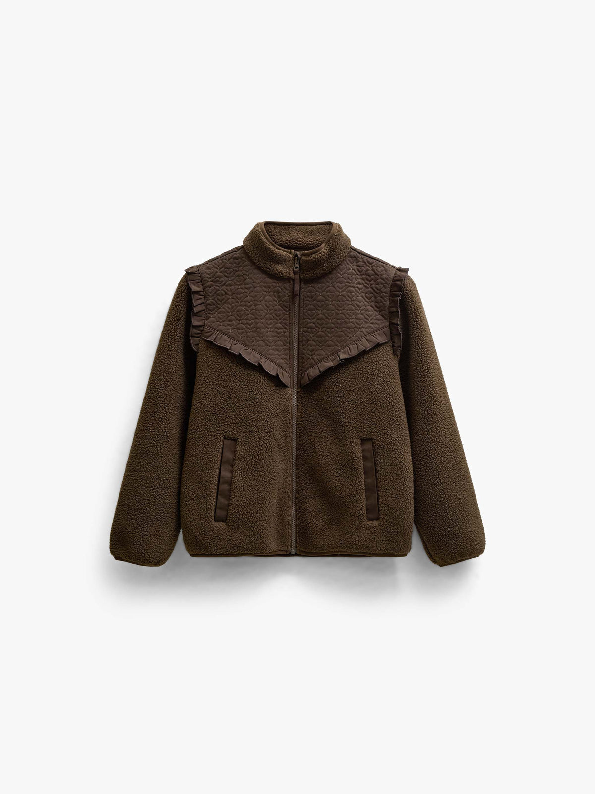 Teddyjas met gewatteerde pas Kids - Dark Brown | 101683 Hailey