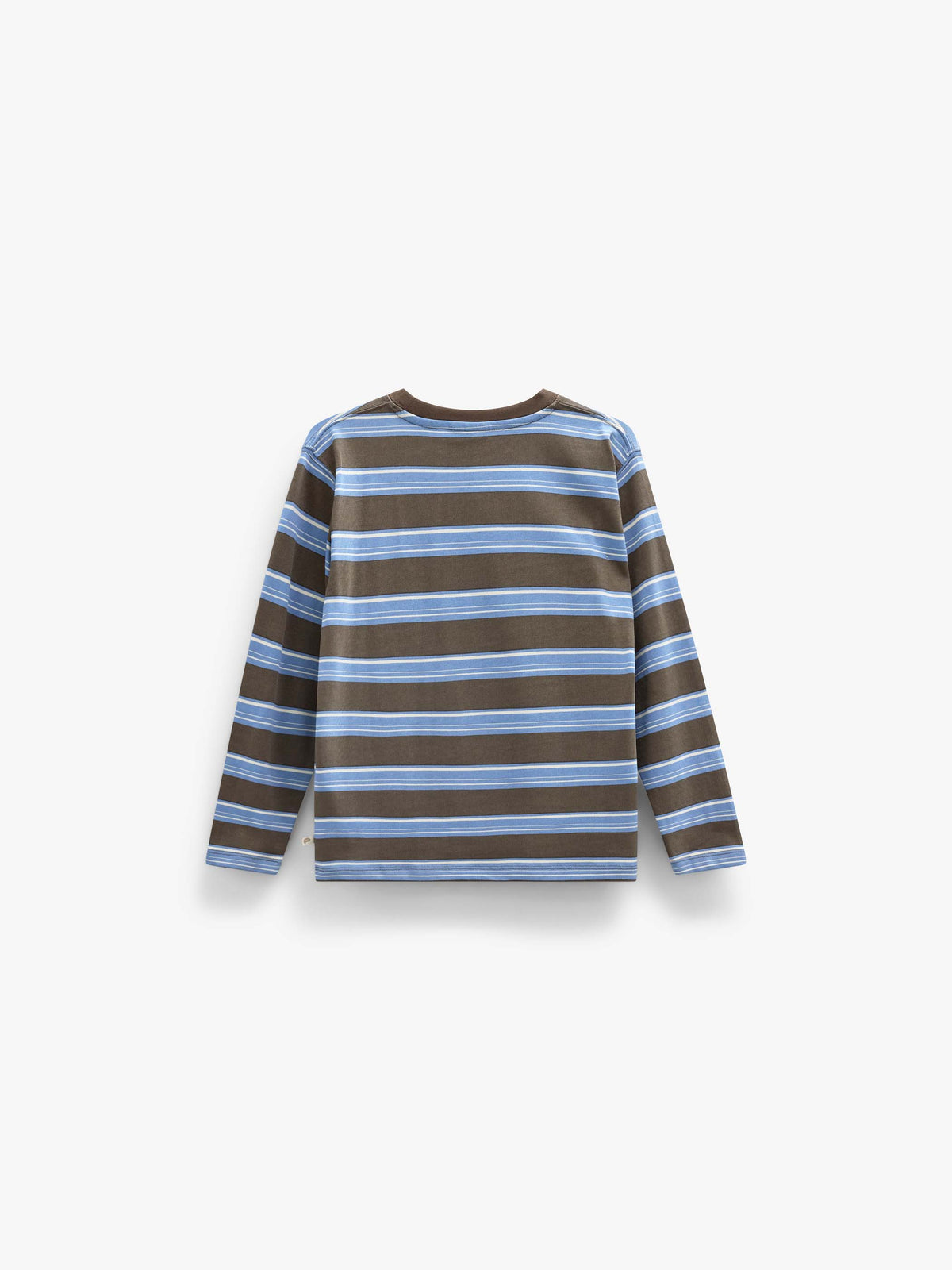 Gestreept langarmshirt Tween - Brown /Blue | 101700 Hugo