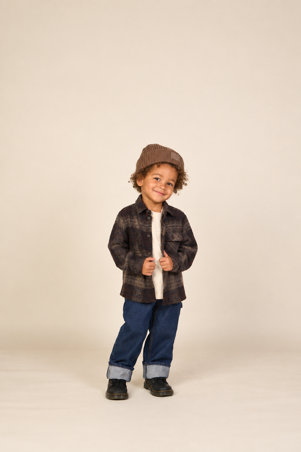 Relaxed carpenter jeans Kids - Dark Blue | 101644 Titus