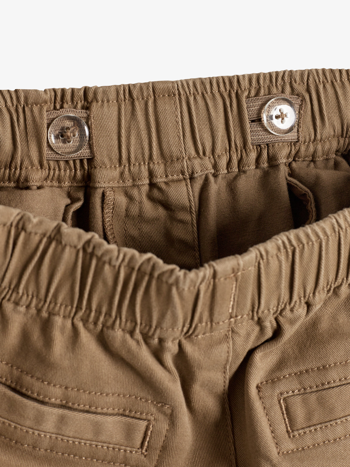 Casual pull-on chino - Kids - Walnut